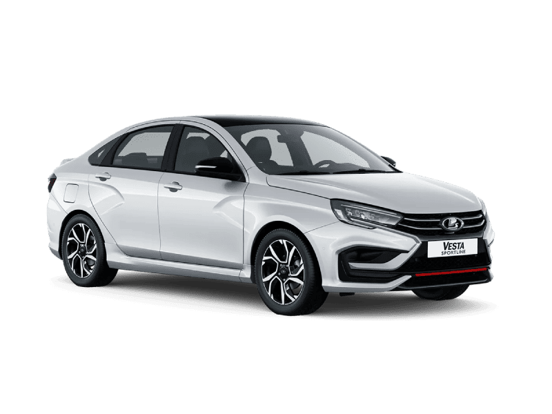 Купить Lada Vesta Sportline в Москве - БЕЛЫЙ "ЛЕДНИКОВЫЙ" (221)