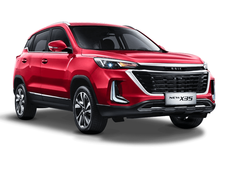 Купить BAIC X35 в Москве - Красный металлик