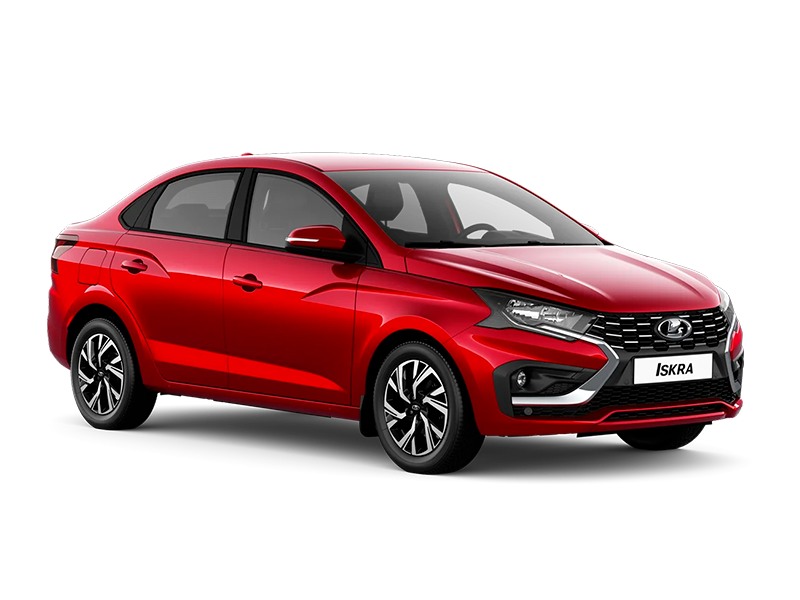 Купить Lada Iskra Седан в Москве - Бордовый "Фламенко" (181) - Металлик